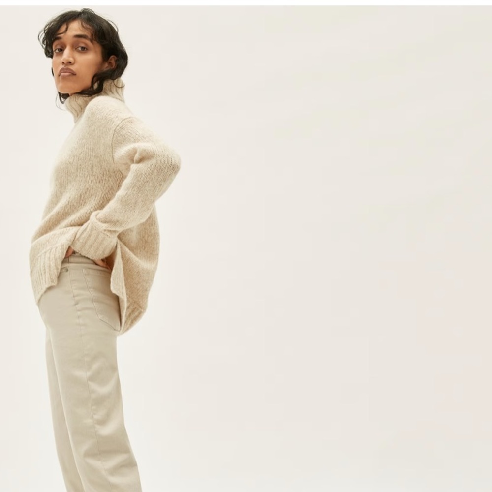 Everlane Cloud Turtleneck Sweater - Extra Small